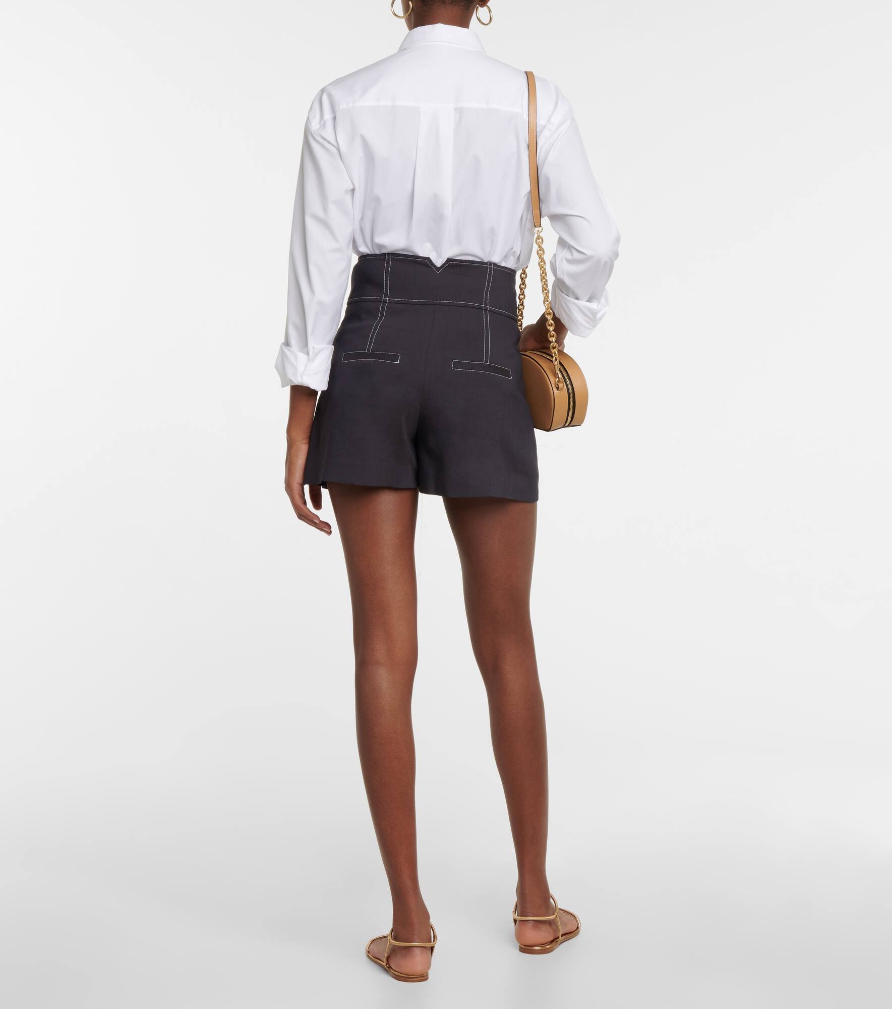 Alicia high-rise shorts - 3
