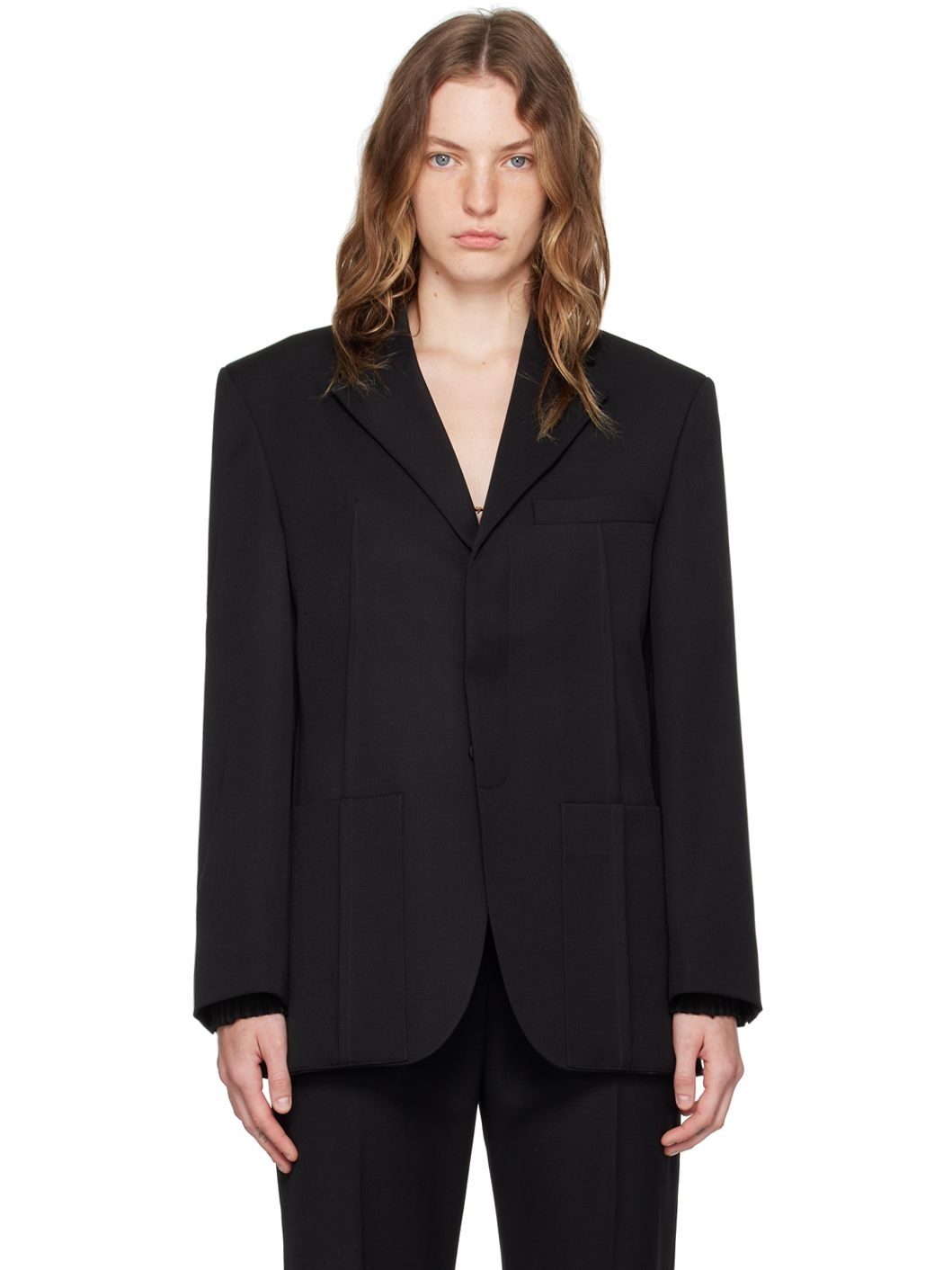Black La Casa 'La veste d'Homme' Blazer - 1