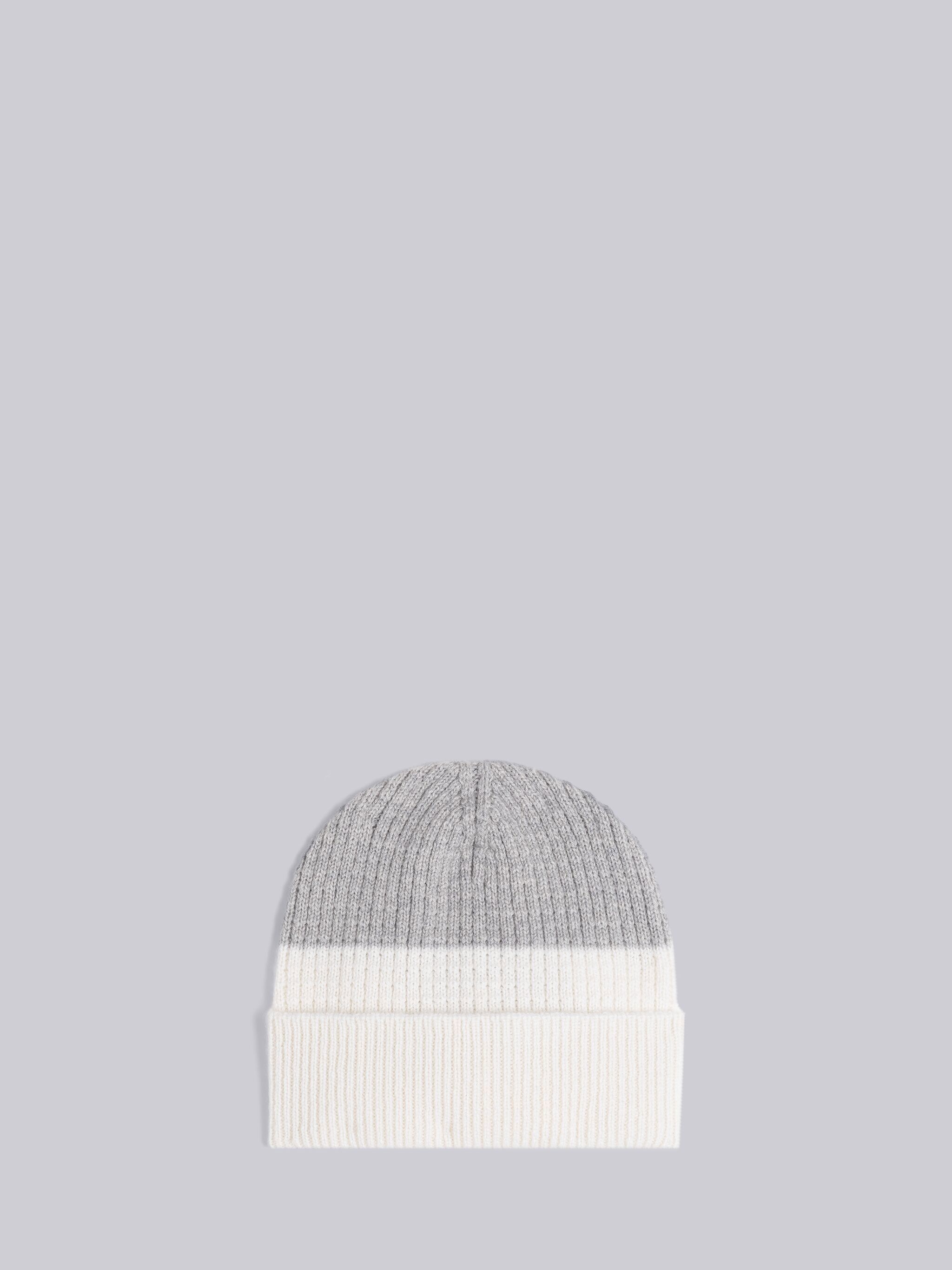 waffle knit cashmere beanie - 1