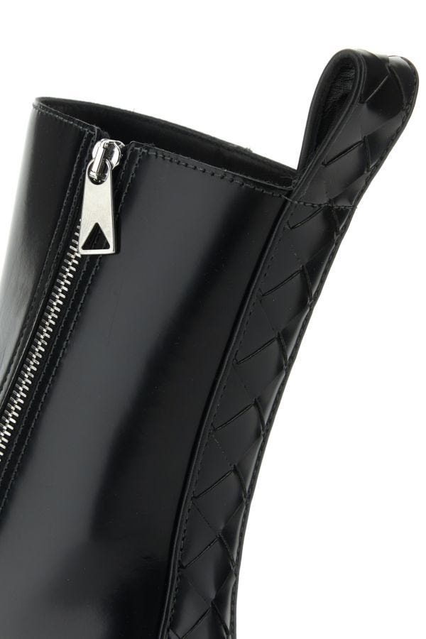 Black leather Highway ankle boots - 4