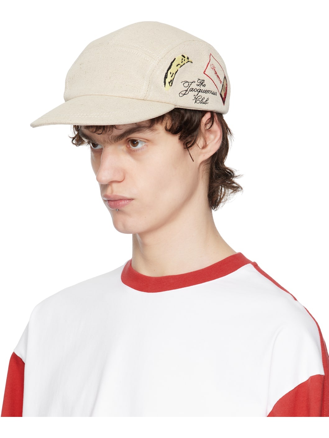 Beige 'La Casquette Liga' Cap - 4