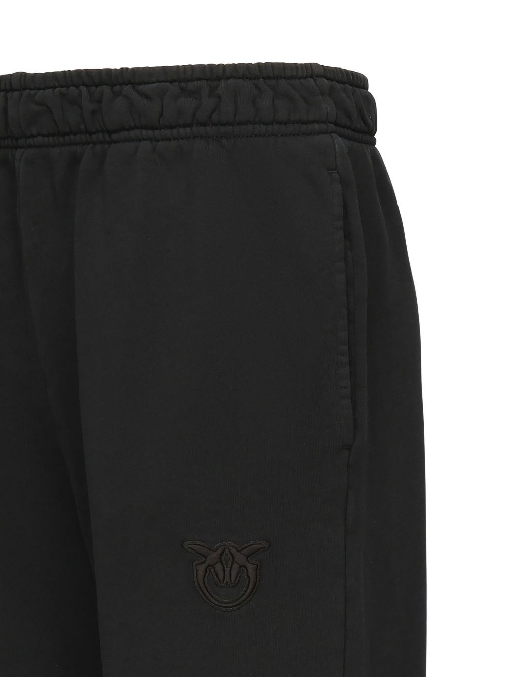 embroidered cuffed track pants - 3