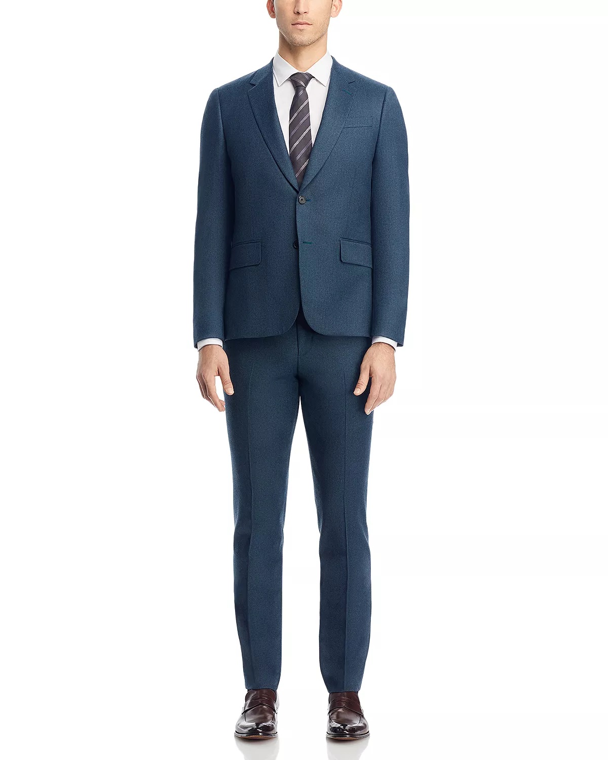Wool & Cashmere Extra Slim Fit Suit - 4