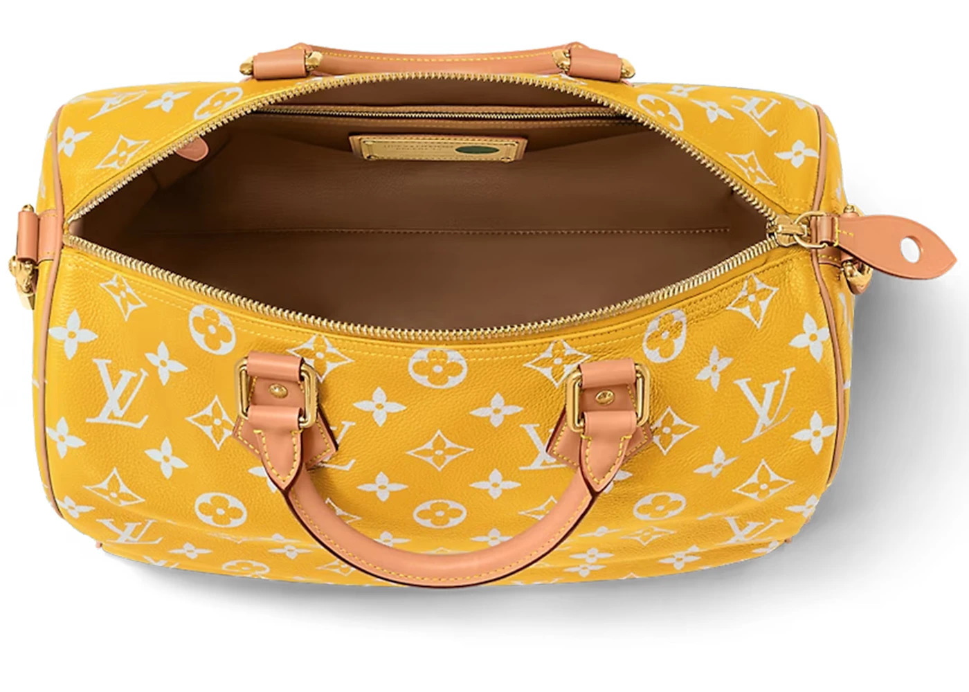 Louis Vuitton Speedy P9 Bandoulière 40 Monogram Leather Jaune Mat - 3