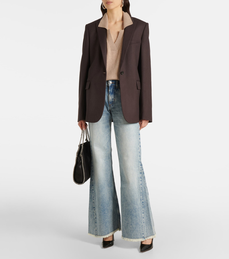 Stella McCartney Low-rise wide-leg jeans outlook