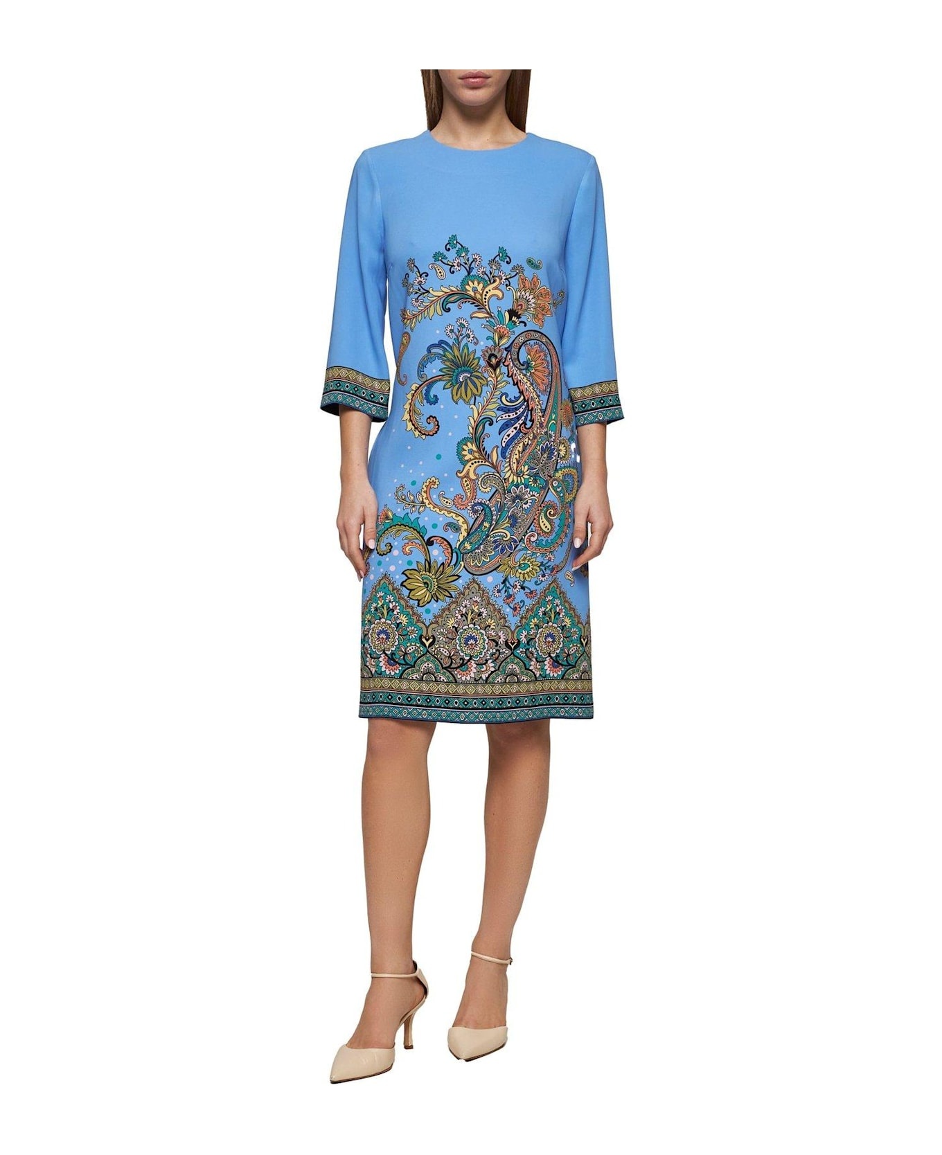 Floral-printed Dress - 2