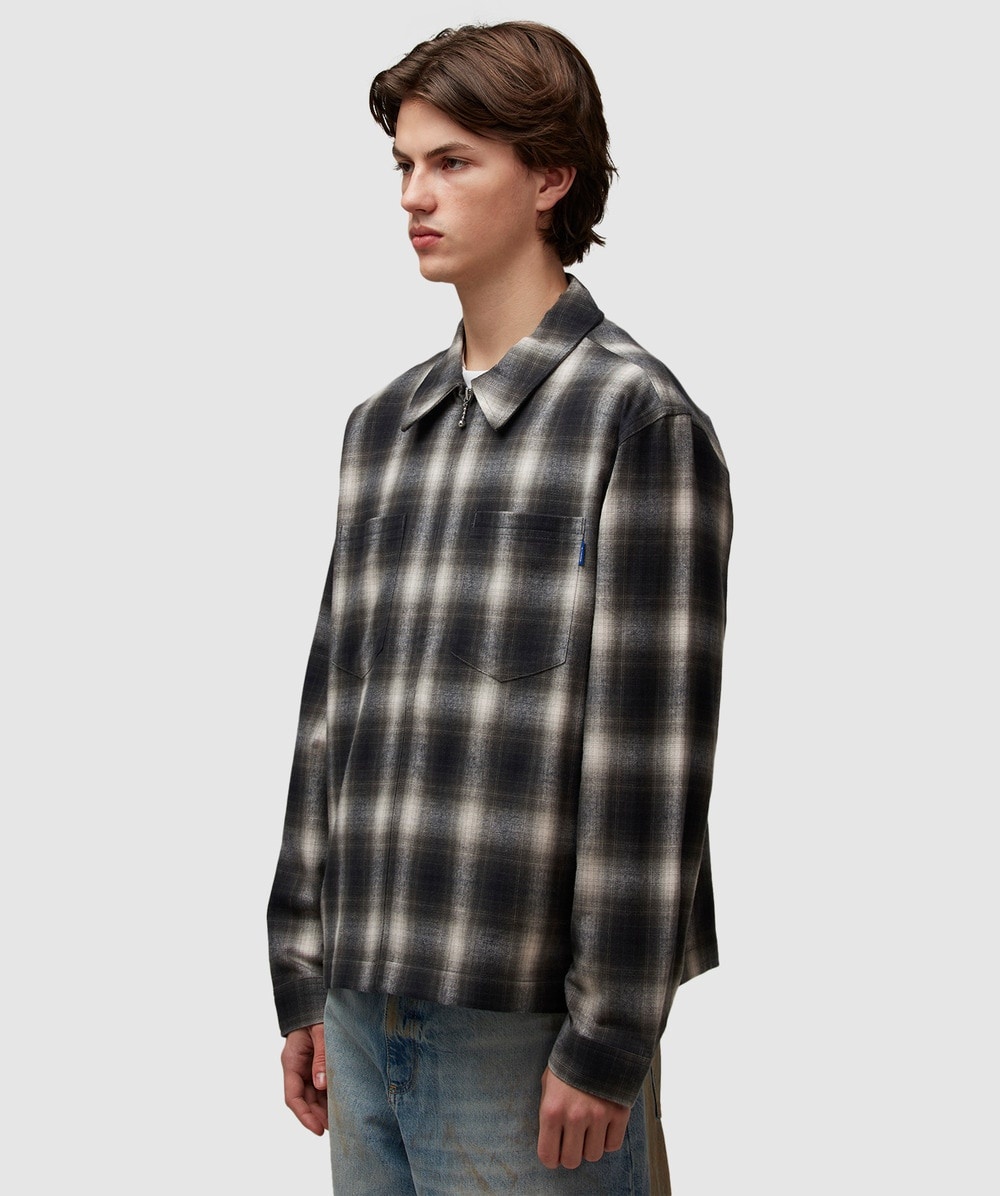 Brushed flannel shirt - 2