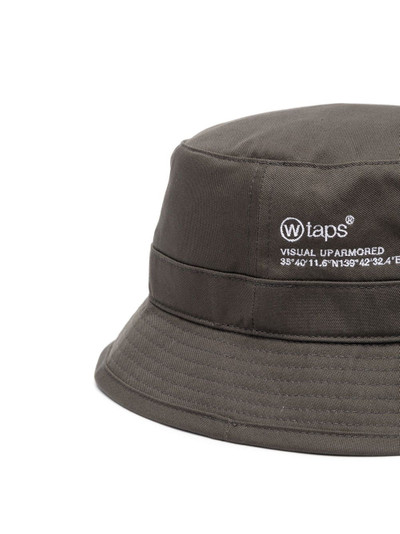 WTAPS logo-embroidered bucket hat outlook