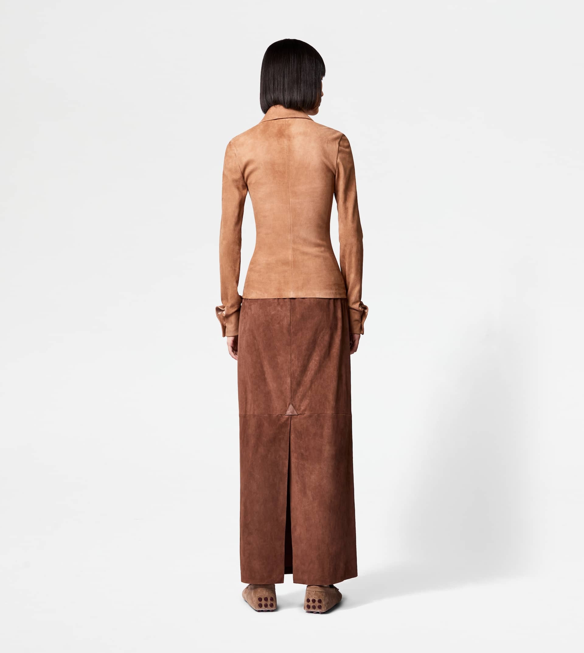 SHIRT IN SUEDE - PINK - 3