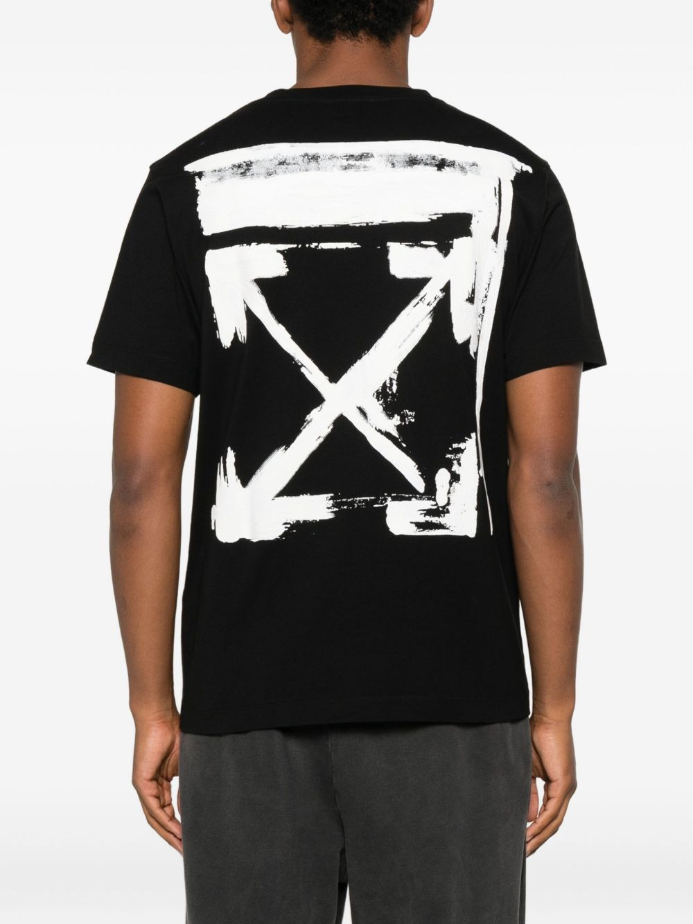 Off White T-shirts and Polos Black - 3