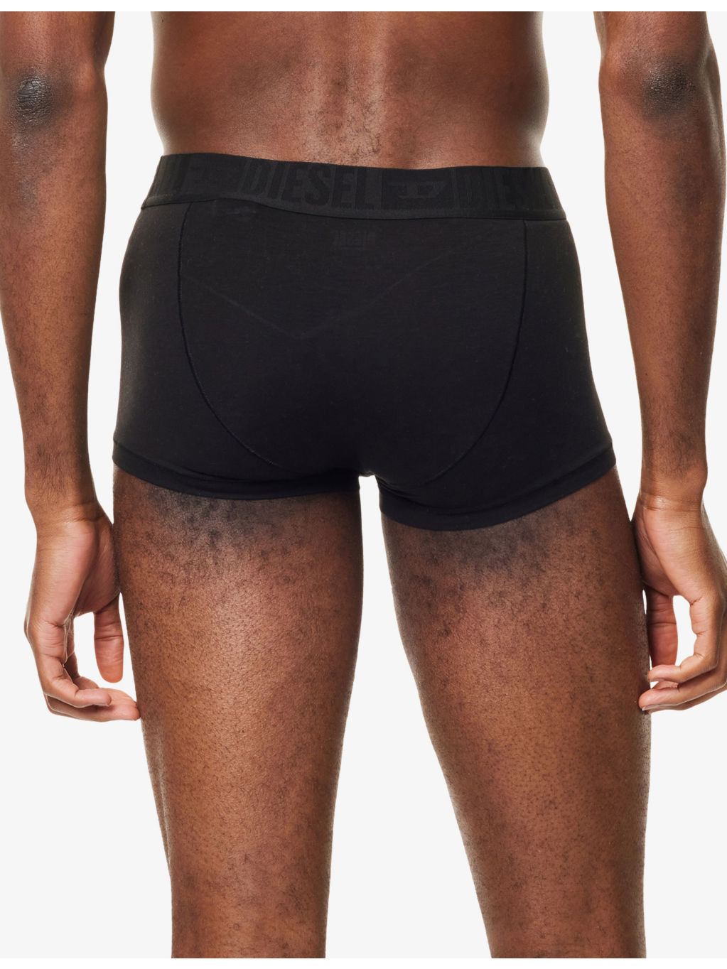 Branded-Waistband Pack-Of-Three Stretch-Cotton Boxer Briefs - 3
