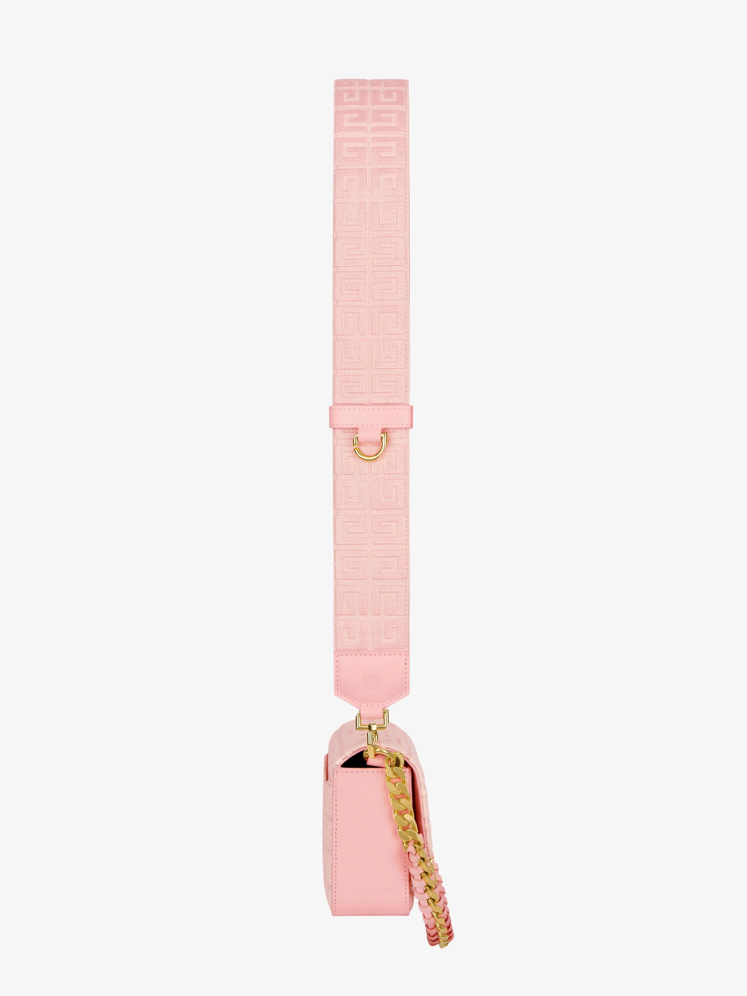 SMALL 4G BAG IN 4G EMBROIDERY WITH CHAIN - 4