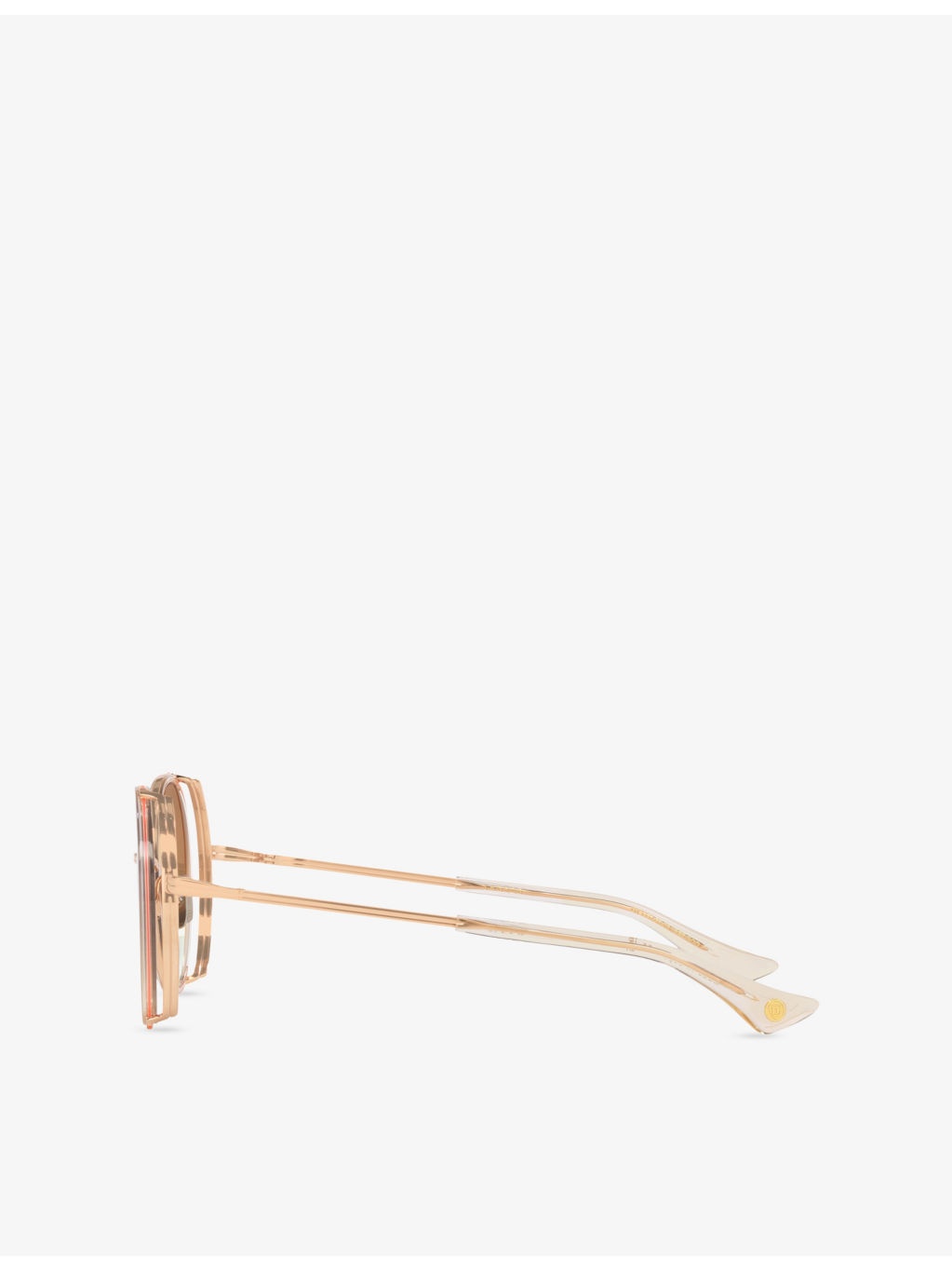 D4000466 Round-Frame Metal Sunglasses - 2