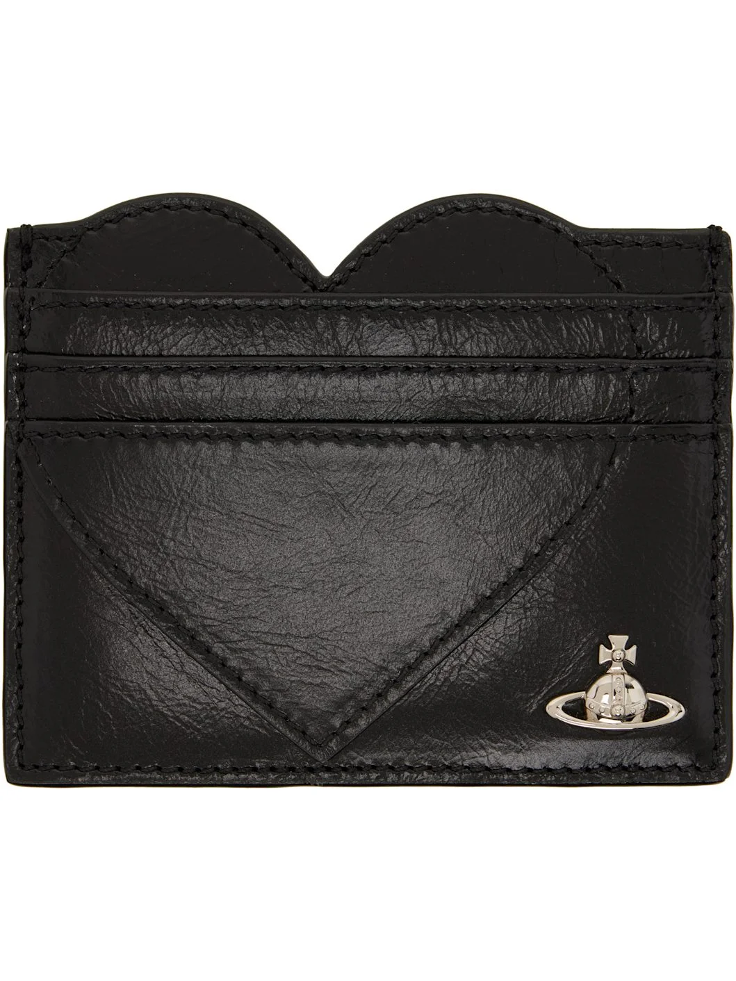 Black Heart Card Holder - 1