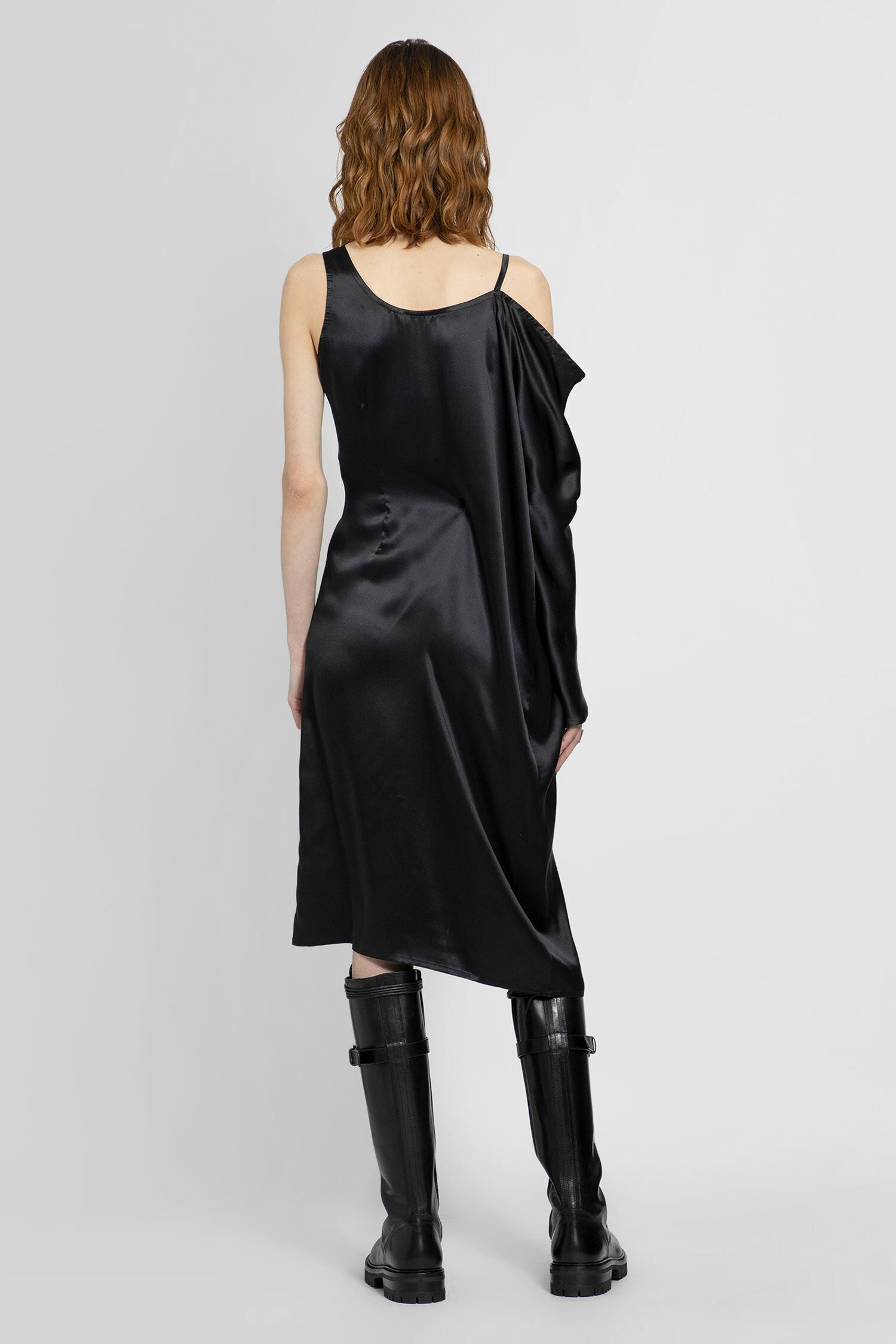 ANN DEMEULEMEESTER WOMAN BLACK DRESSES - 3