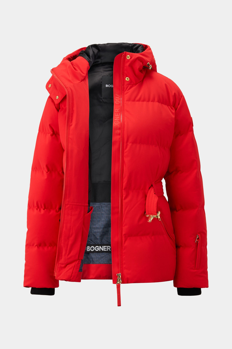 BOGNER Bond Down ski jacket in Red outlook