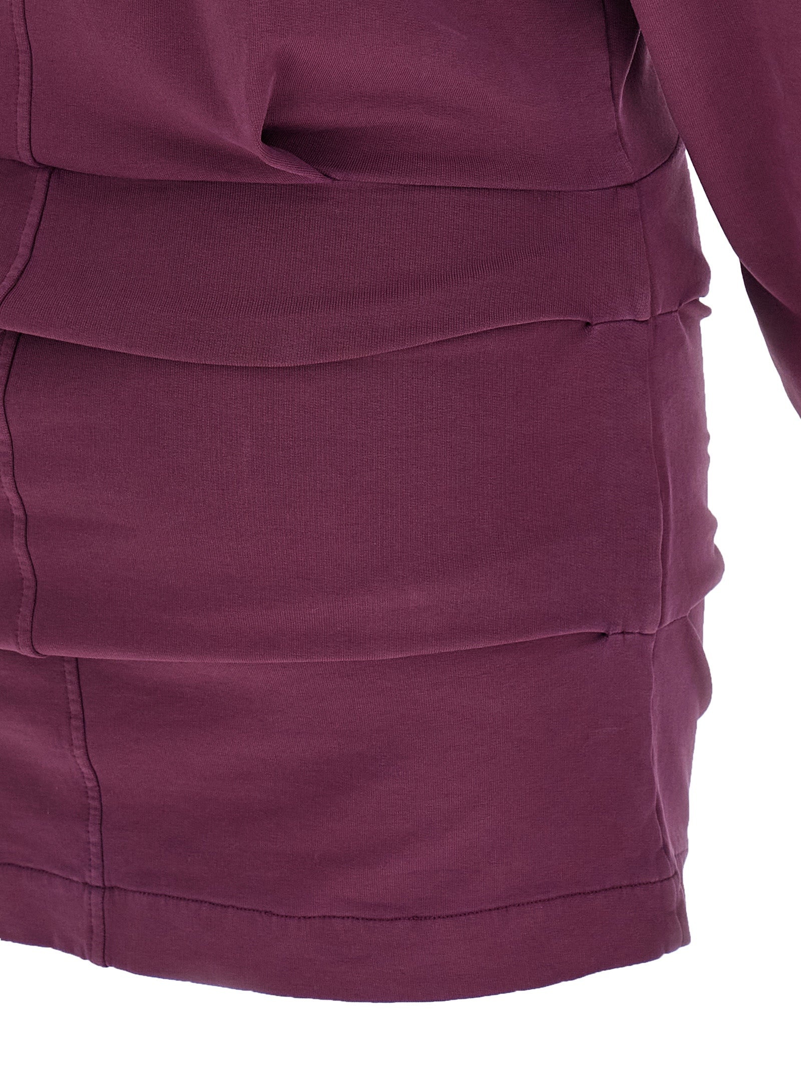 Draped Mini Dress Dresses Bordeaux - 4