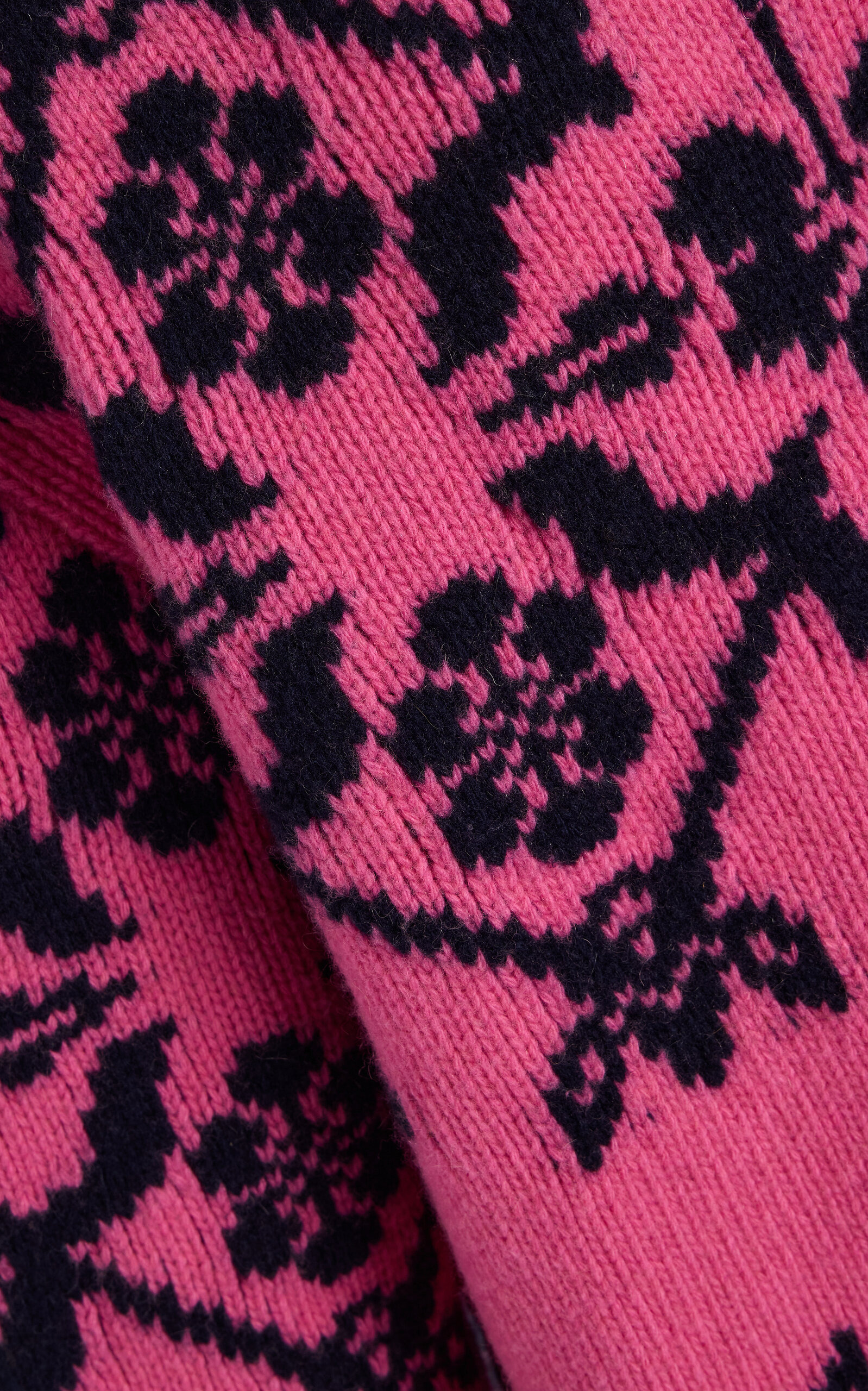 Georgia Fair Isle Wool Sweater pink - 5