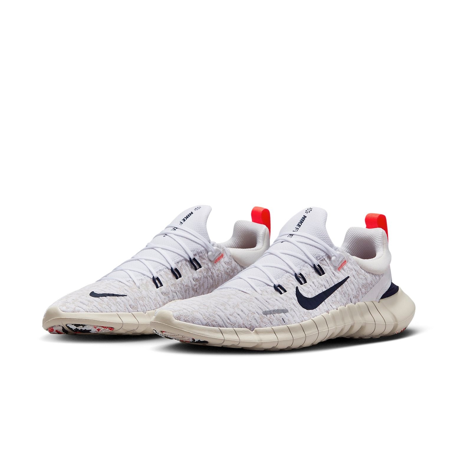 Nike Free Run 5.0 Next Nature 'White Obsidian Crimson' CZ1884-103 - 3