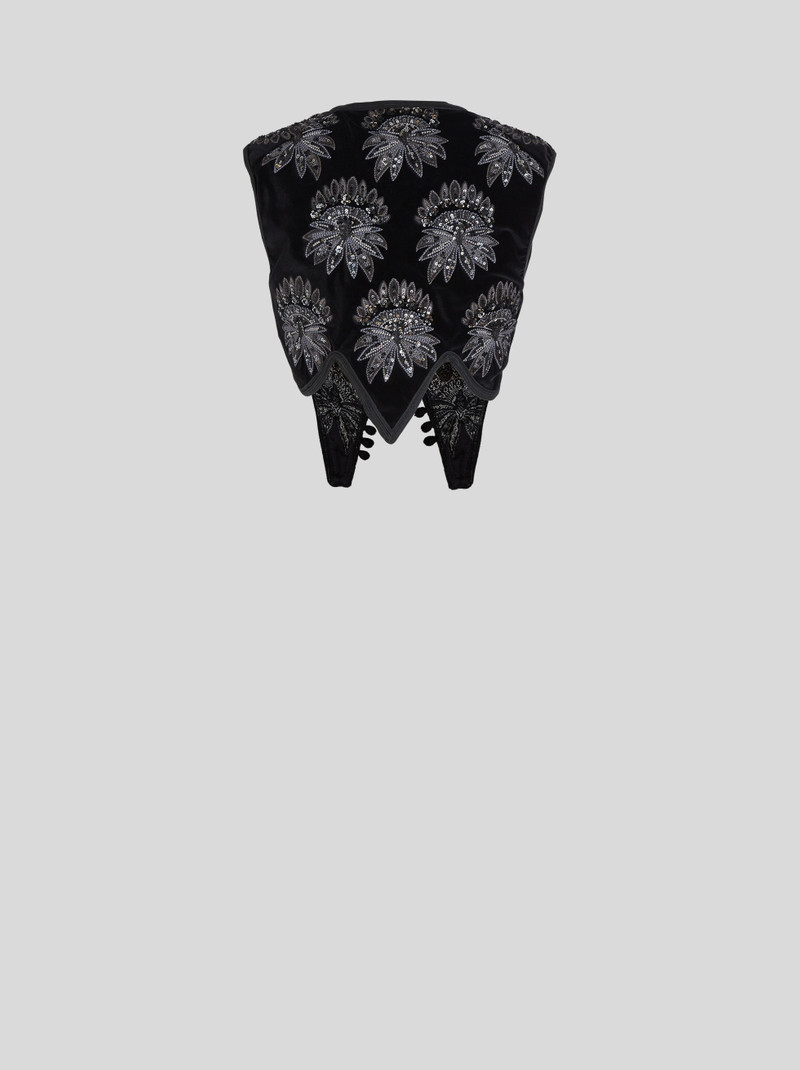 EMBROIDERED VELVET WAISTCOAT 6