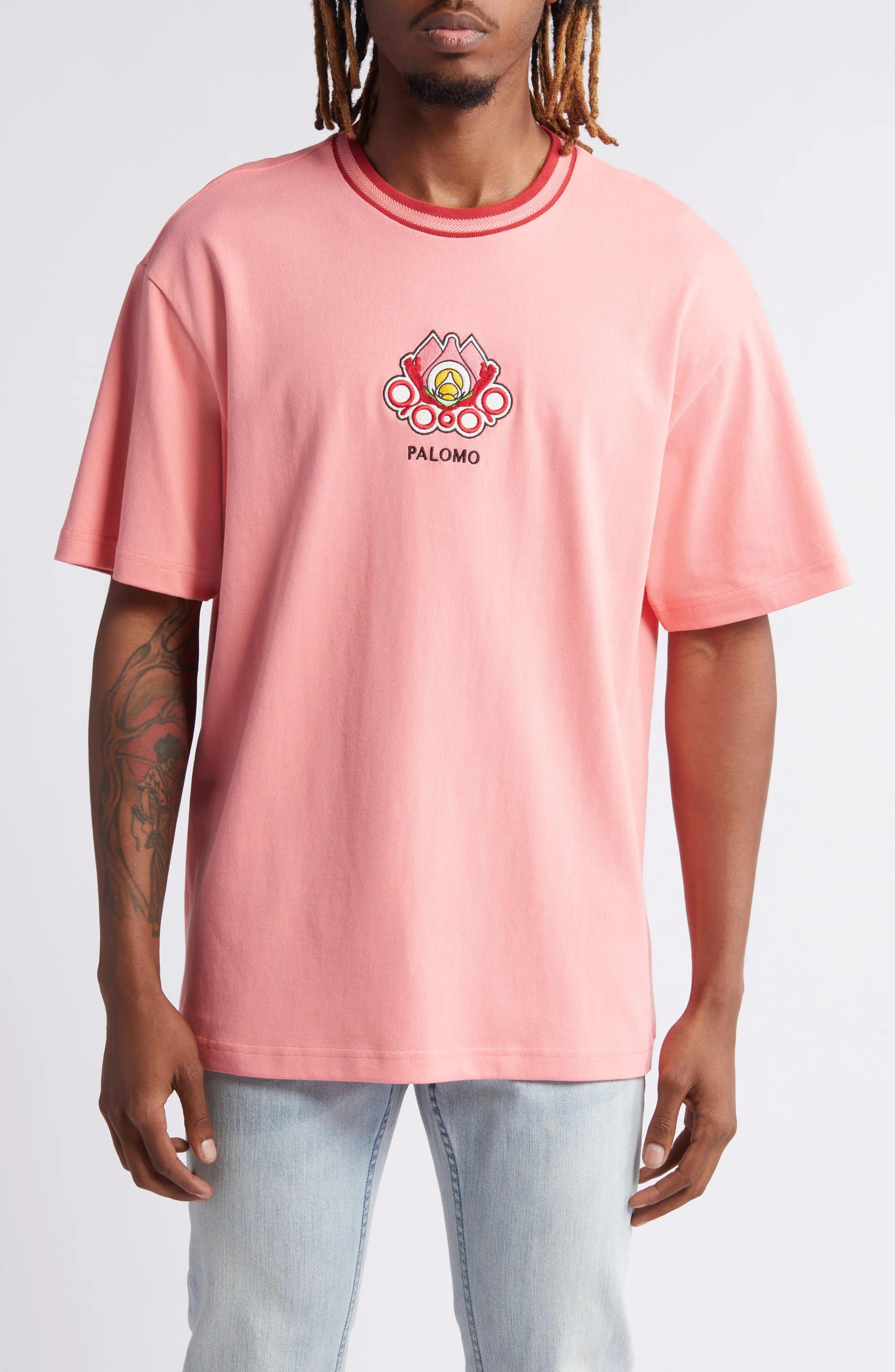 x Palomo T7 Embroidered T-Shirt - 1