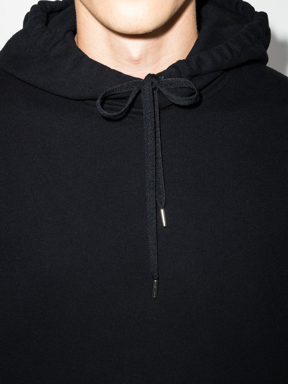 drawstring cotton hoodie - 4