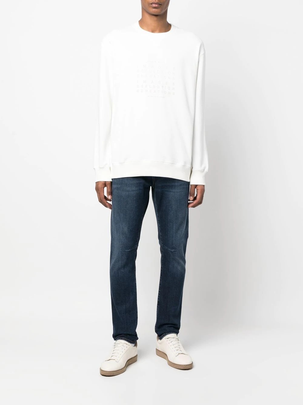 slim-fit denim jeans - 2