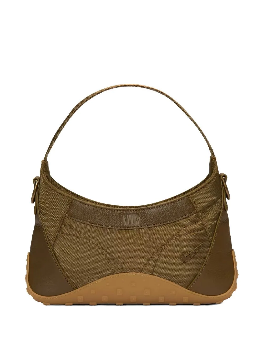 x KNWLS Razr panelled shoulder bag - 1