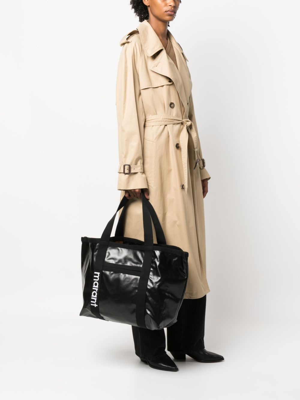Darwen logo-embroidered tote bag - 2