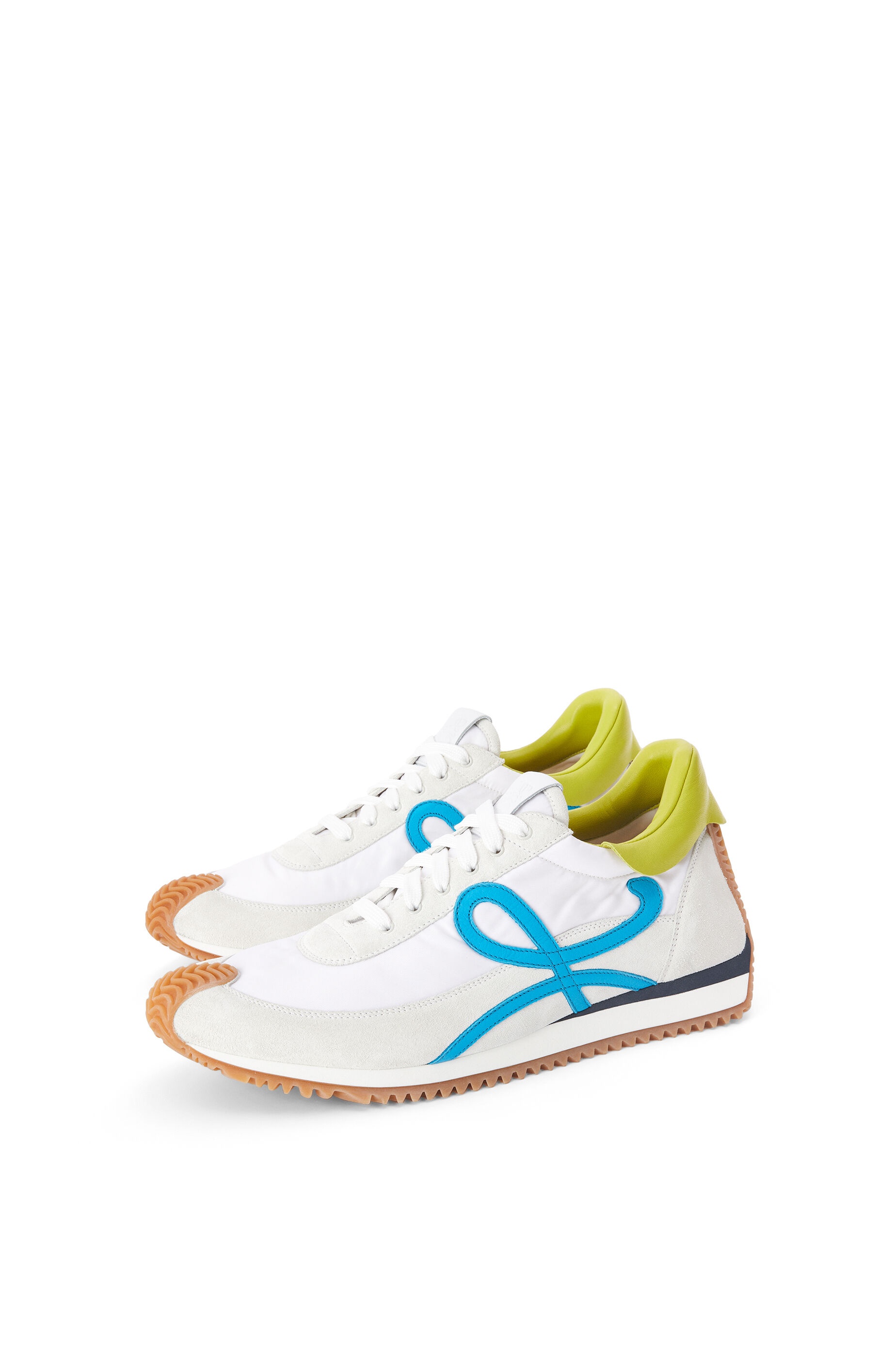 Flow Runner in nylon and suede - 2