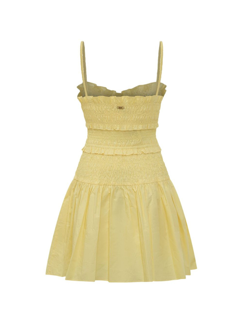 MICHAEL KORS smocked mini dress outlook