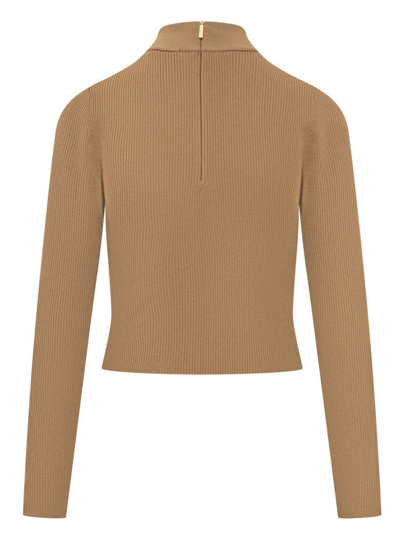 MICHAEL KORS mock-neck ribbed jumper outlook