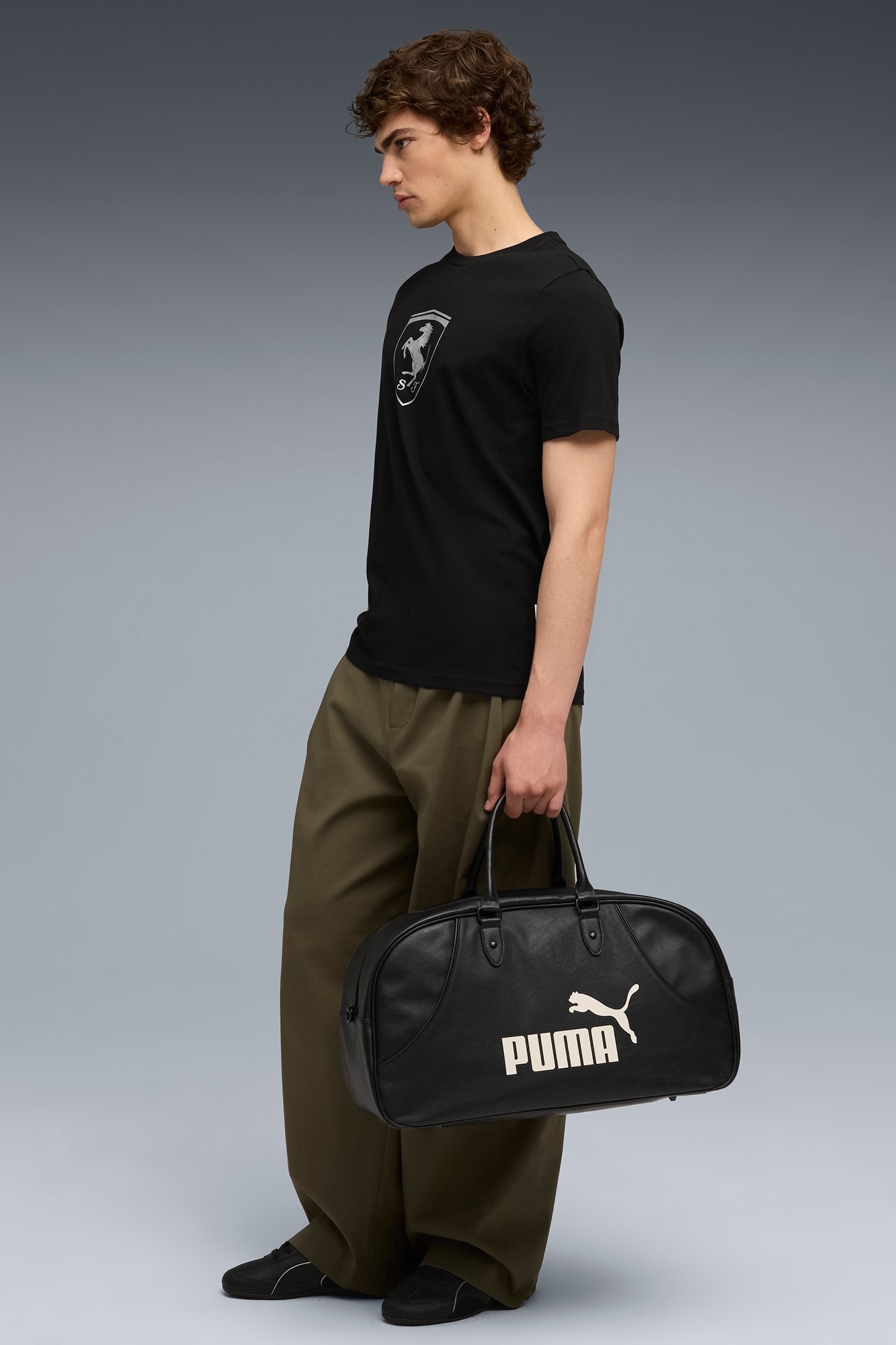 Ferrari Tonal Shield Tee Men - 5