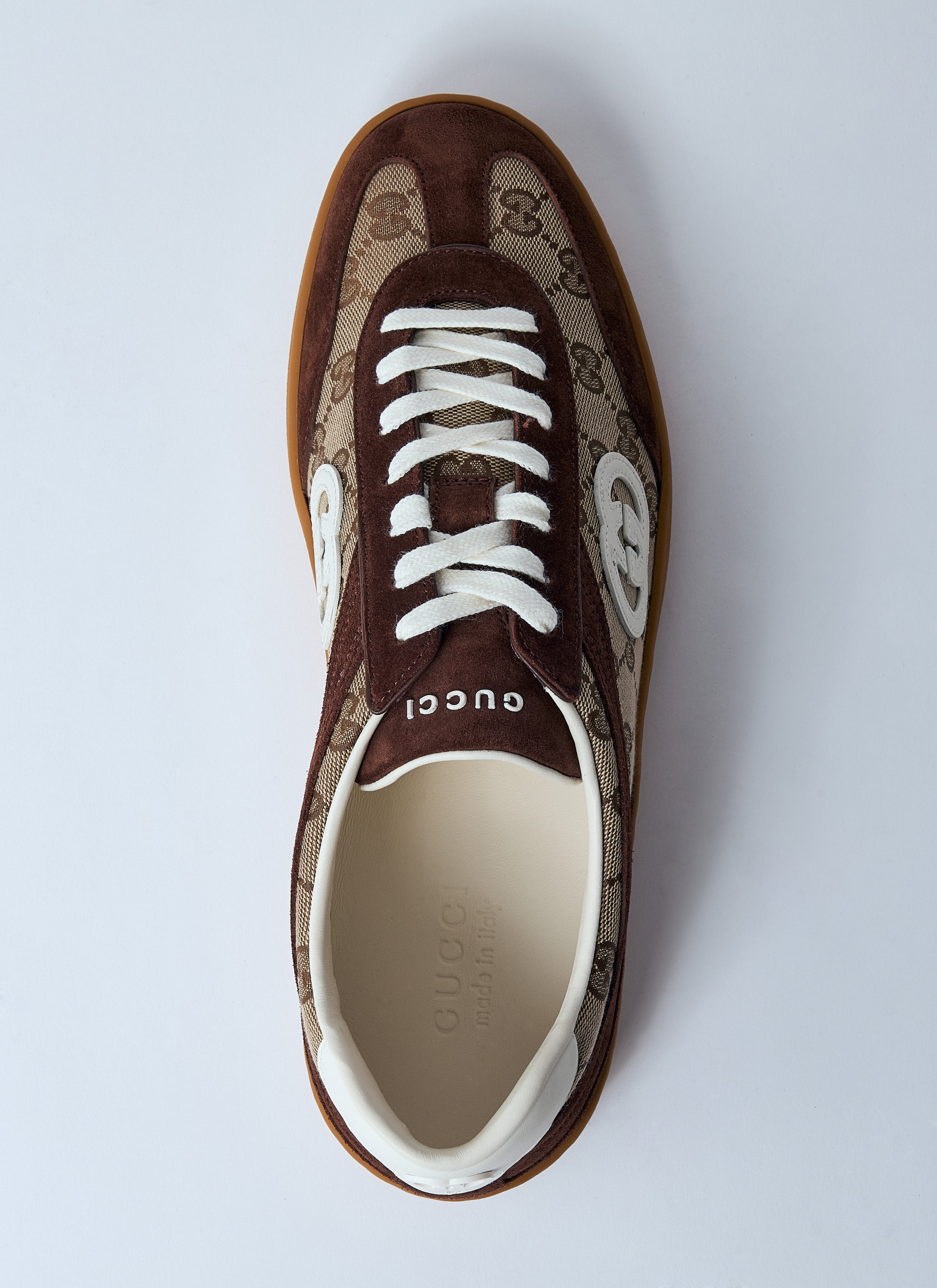 Gucci Men Interlocking G Sneakers - 6