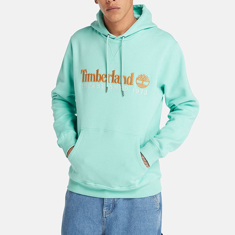 Timberland 50th Anniversary Drawstring Hoodie 'Teal' A2E2C-ED4 - 3
