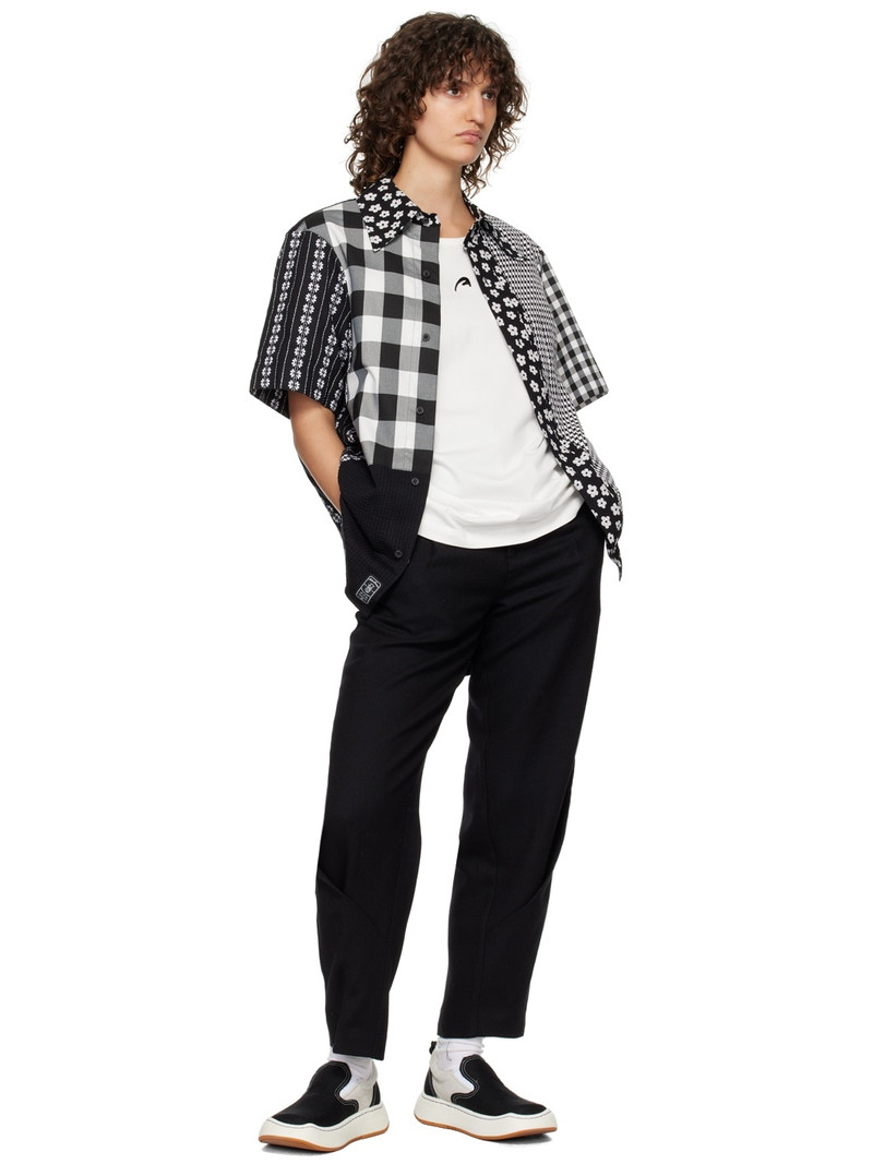 ADER error Amb Patchwork 짧은 소매 셔츠 outlook