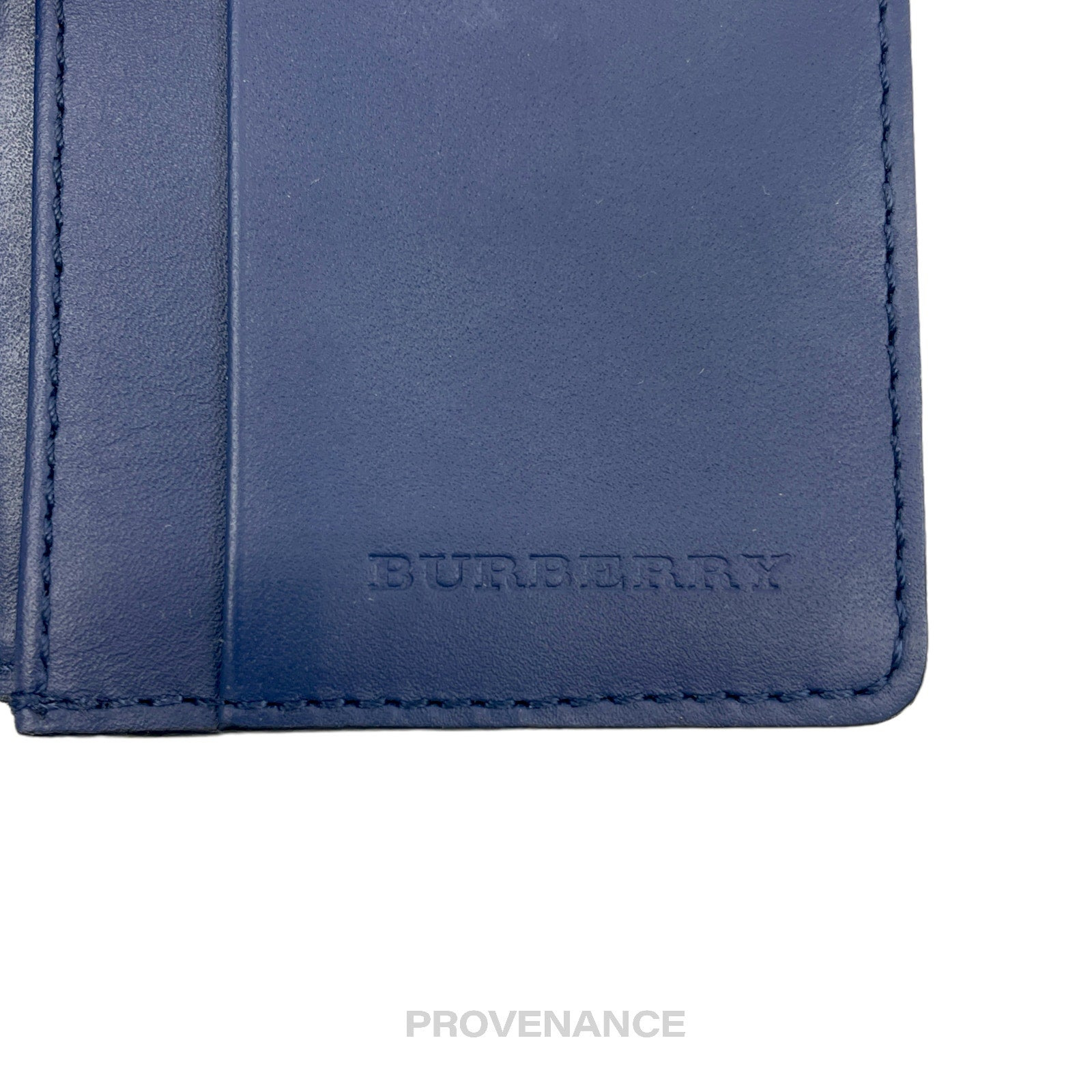 Burberry Pocket Organizer Wallet - Blue with Nova Check - 7