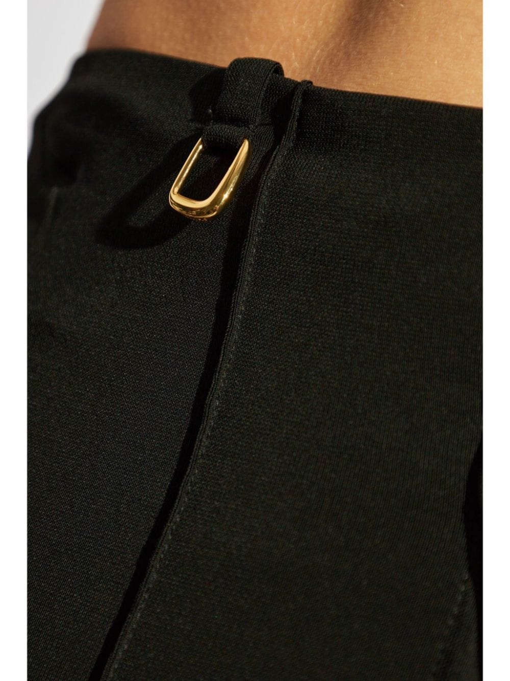 Le Pantalon Drapeado flared trousers - 5