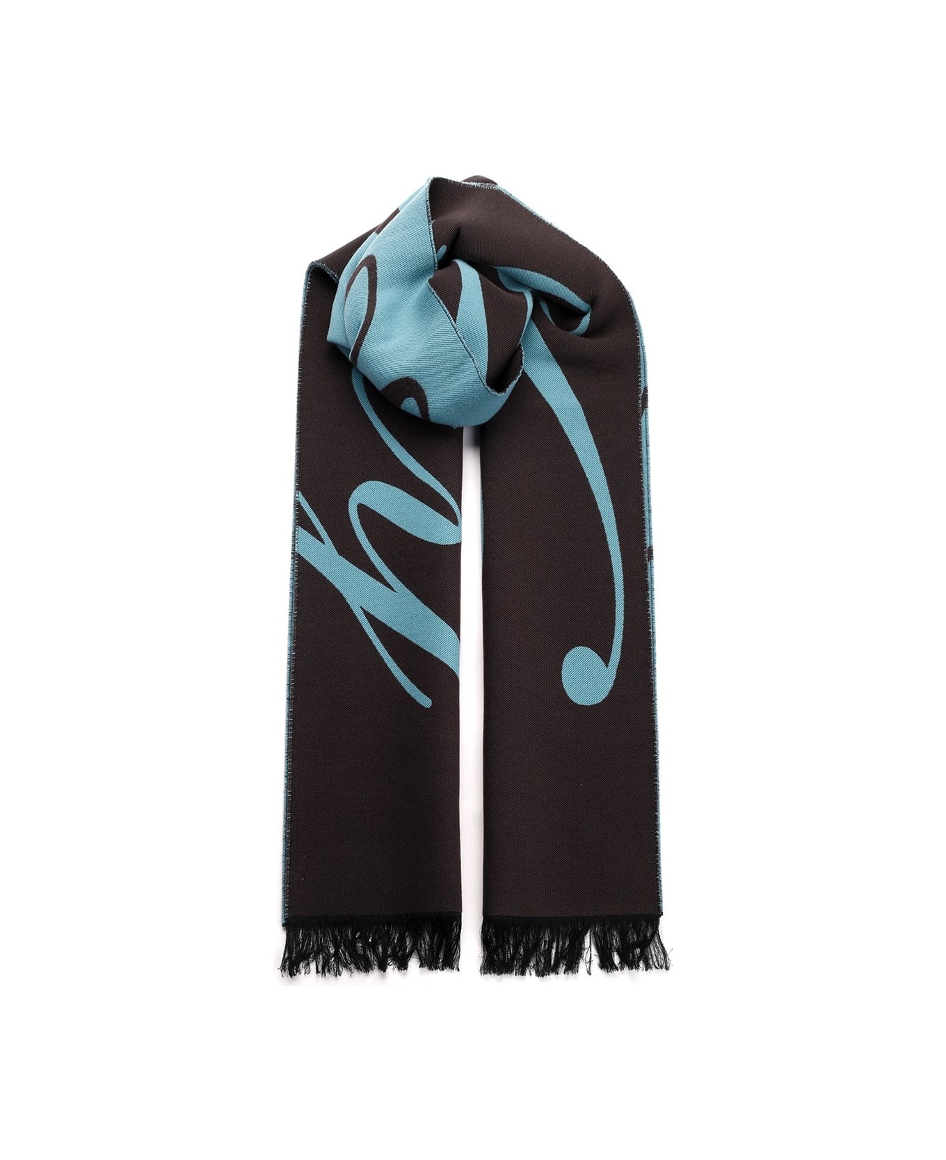 Wool And Silk Scarf - 1
