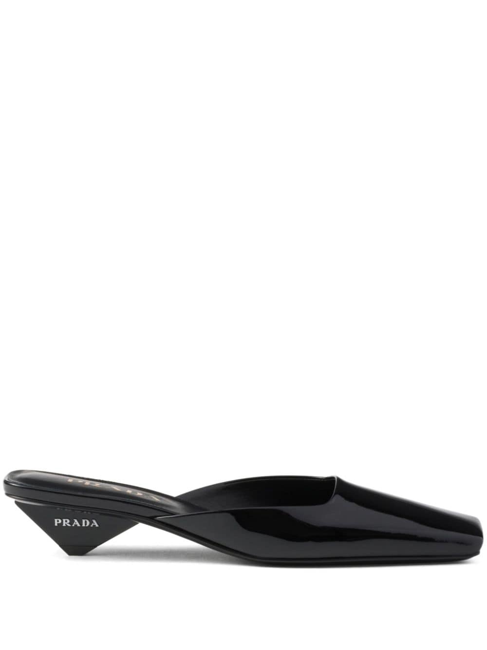 35mm patent leather mules - 1