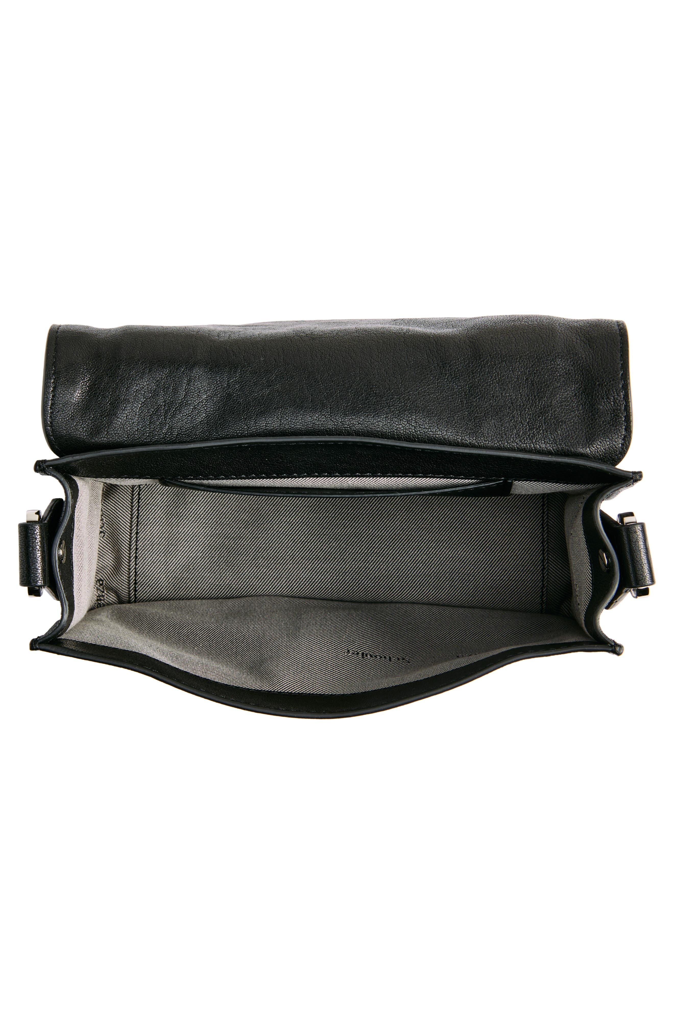 Proenza Schouler Mini PS1 Leather Crossbody Bag in Black/black at Nordstrom - 5