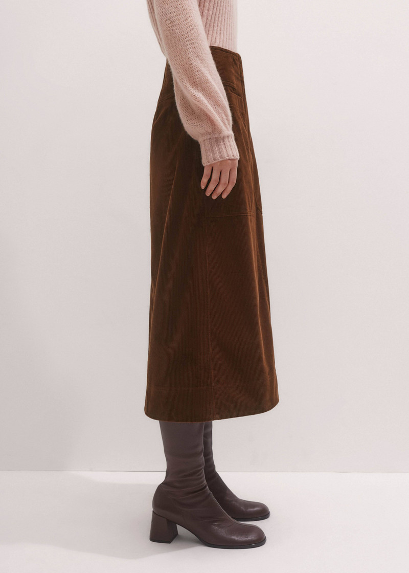 A-Line Midi Skirt 5