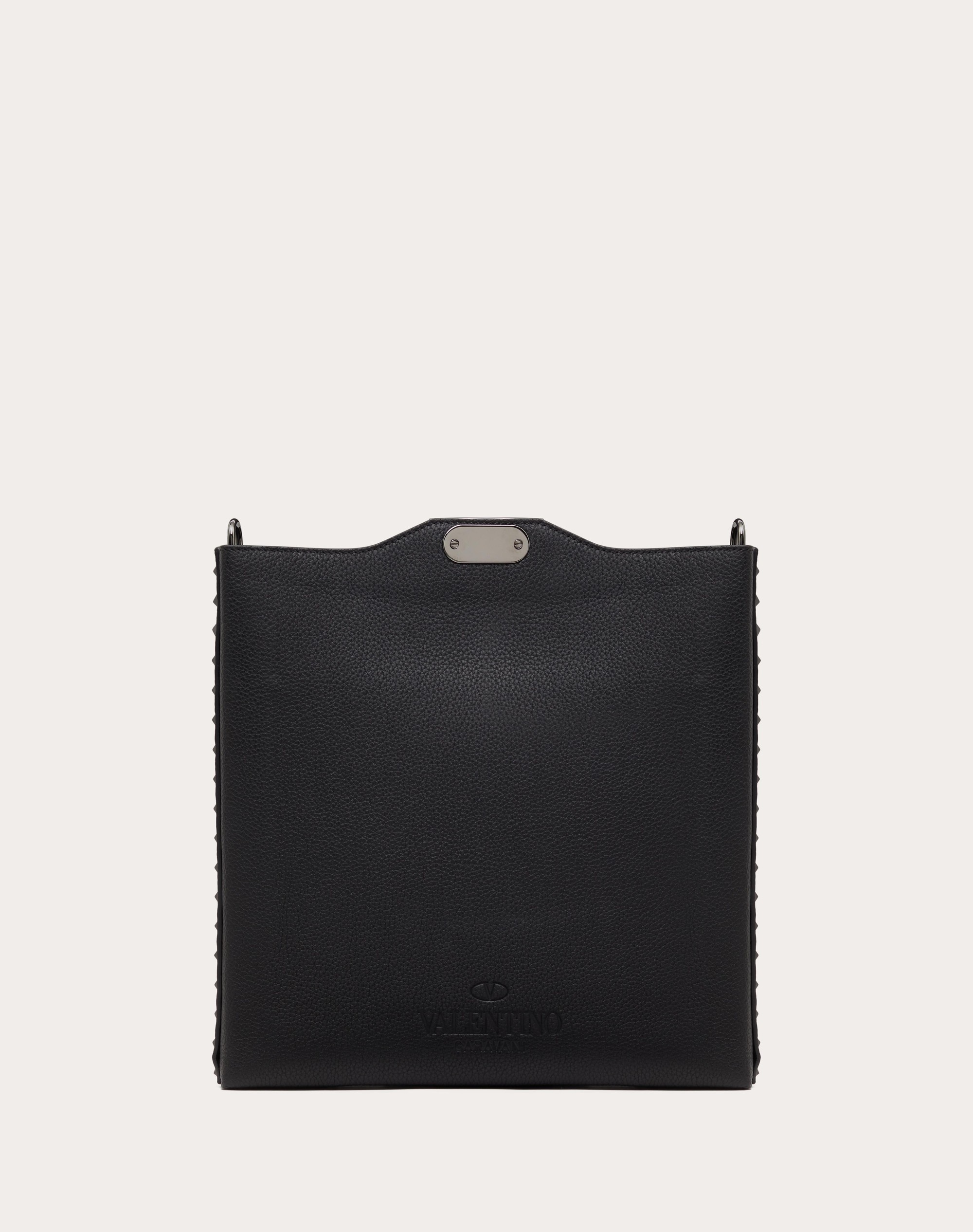 ROCKSTUD GRAINY CALFSKIN CROSSBODY BAG - 3
