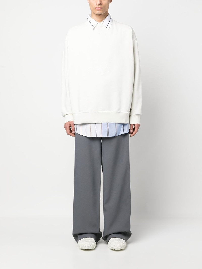Maison Margiela numbers-print long-sleeve jumper outlook