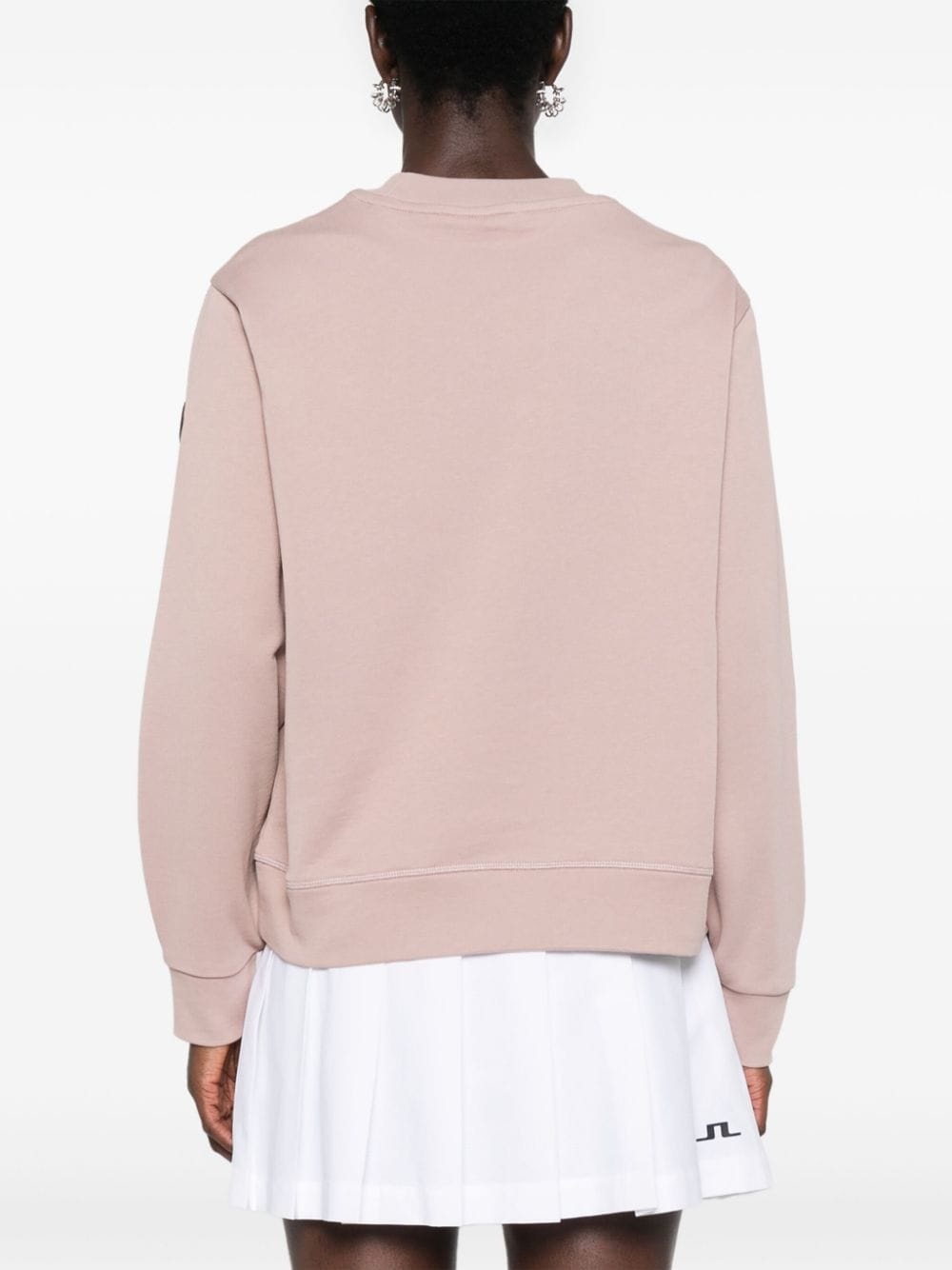 logo-appliquÃ© sweatshirt - 4
