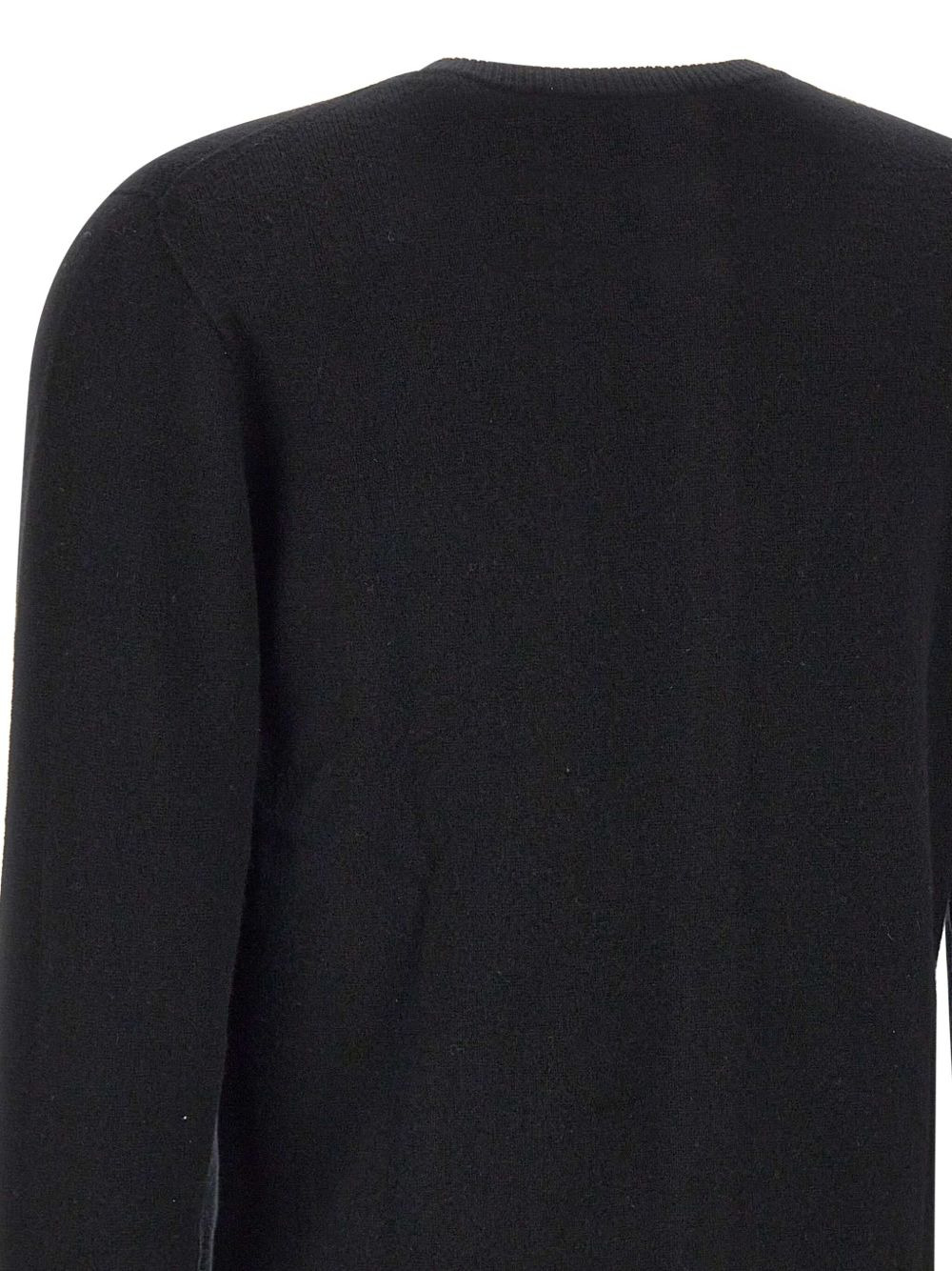 embroidered logo button cardigan - 4