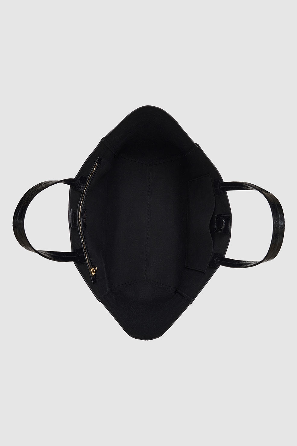 Elly Tote - Black Embossed - 4