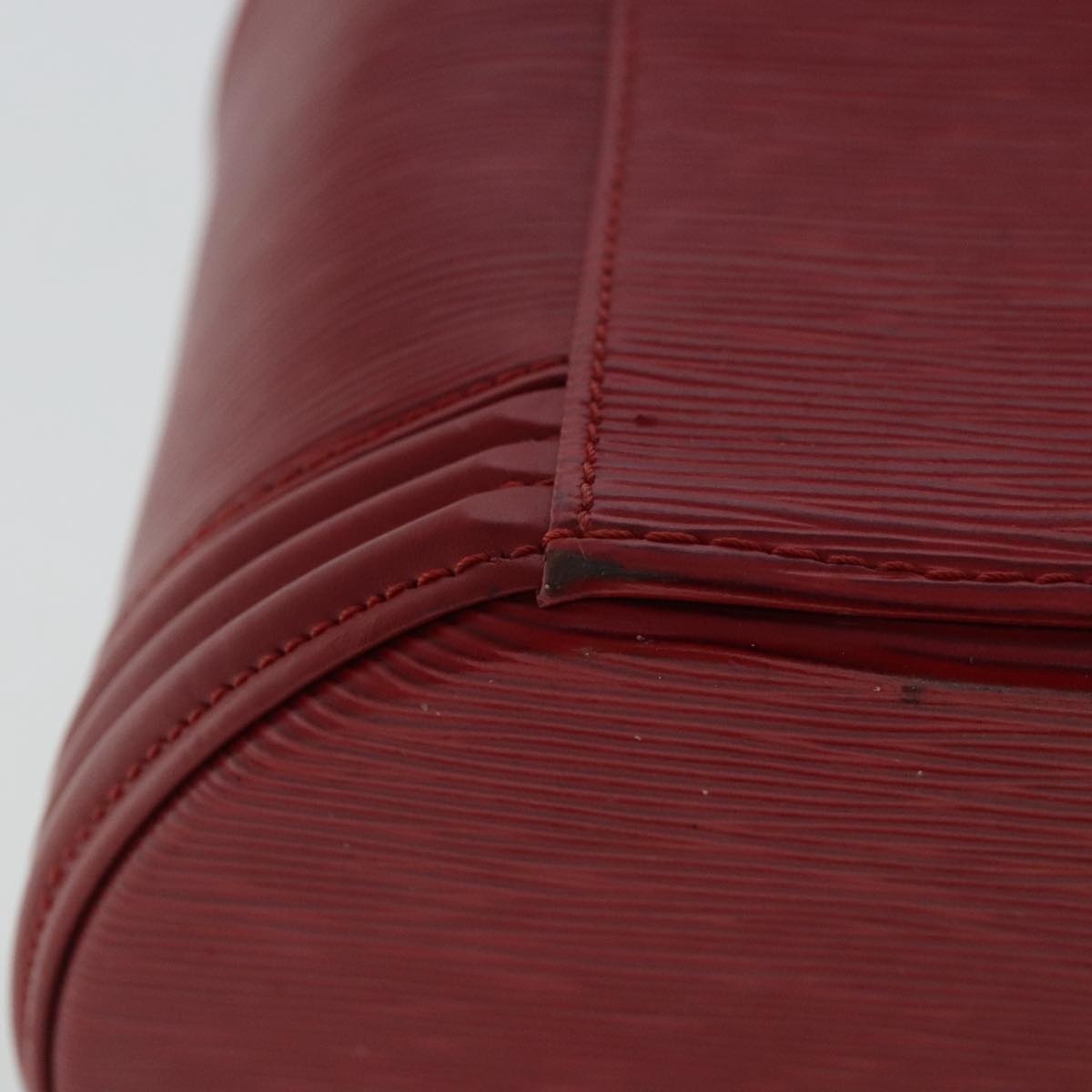 LOUIS VUITTON Epi Cannes Hand Bag Red M48037 - 12