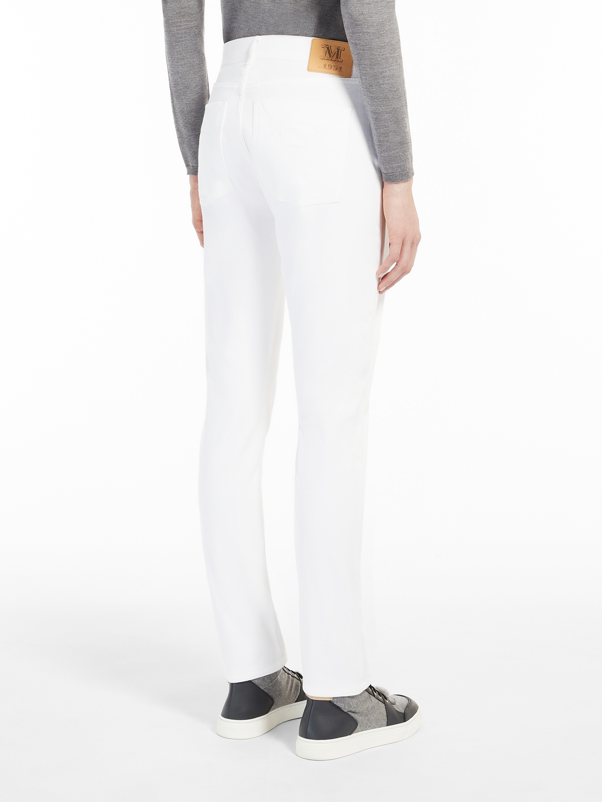 CAPRILE Stretch cotton boyfriend jeans - 4