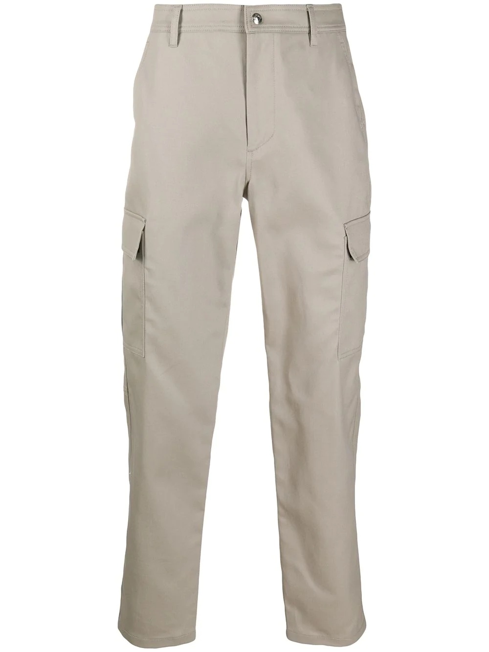 slim-fit cargo trousers - 1